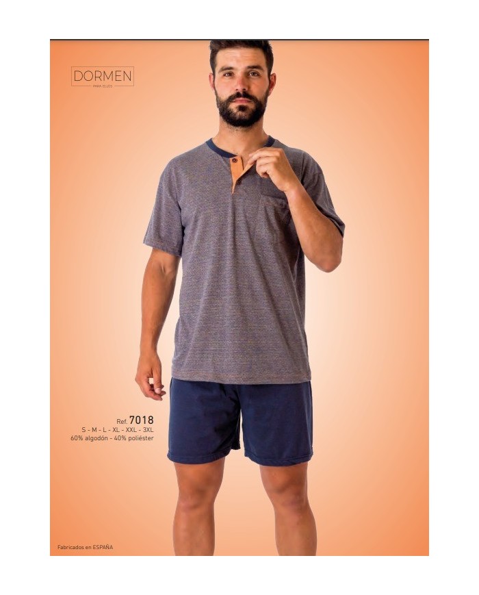 Pijama Caballero MOD/7018