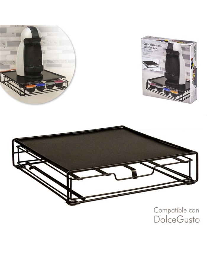 DISPENSADOR CAPSULAS DOLCE GUSTO 20 uds.