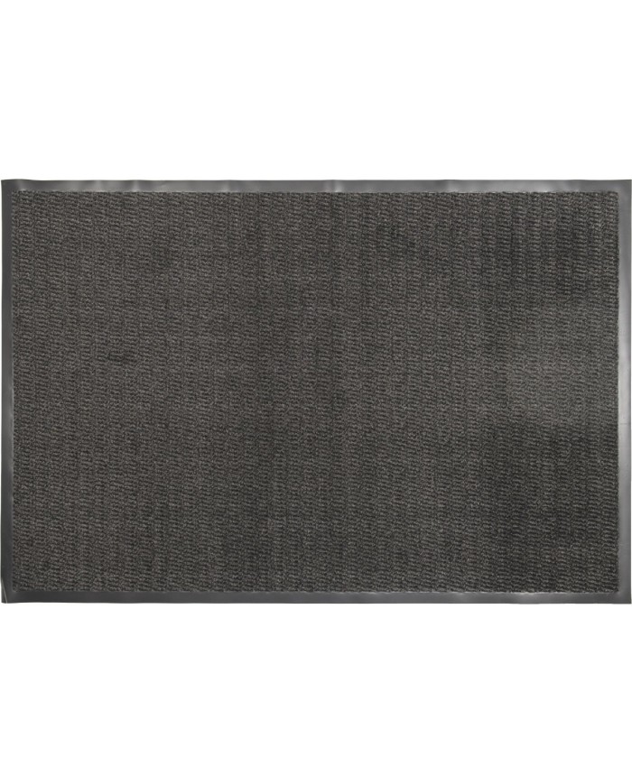FELPUDO LISA 80X120CM POLIPROPILENO/PVC - NEGRO