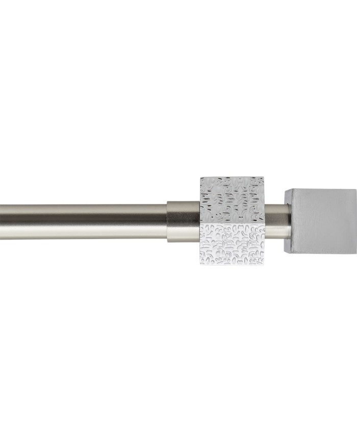 KIT EXT 120-210 CM D19 TERMINAL CUBIQUE - PLATA MATE