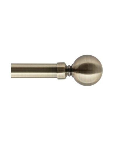 KIT EXT 120-210 CM D28 TERMINAL BOULE - BRONCE