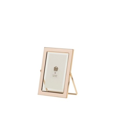 PORTAFOTOS METAL ROSA 10x15 CM