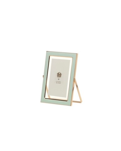 PORTAFOTOS METAL VERDE 10x15 CM