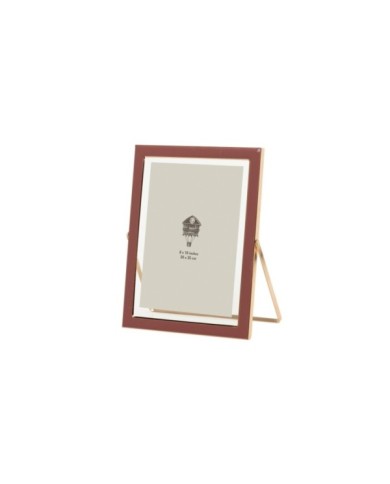 PORTAFOTOS METAL ROSA 20x25 CM