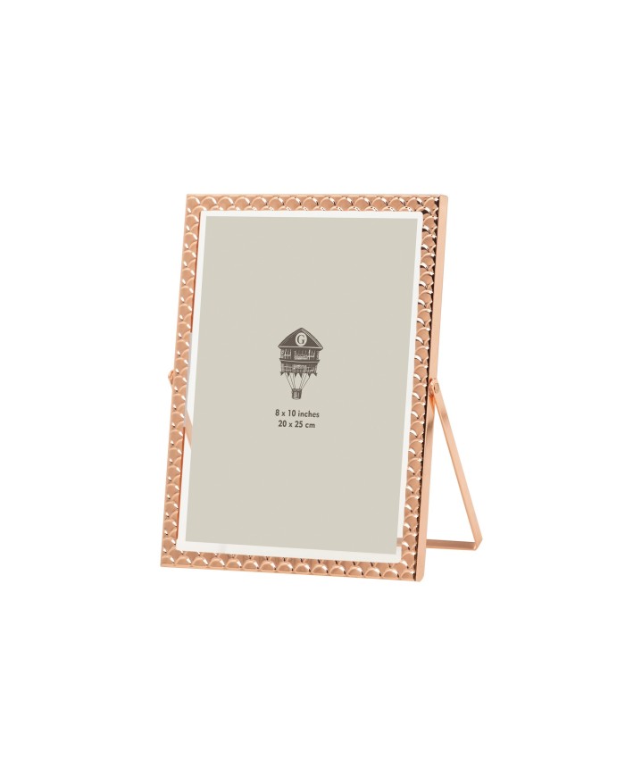 PORTAFOTOS METAL ROSA 20x25 CM