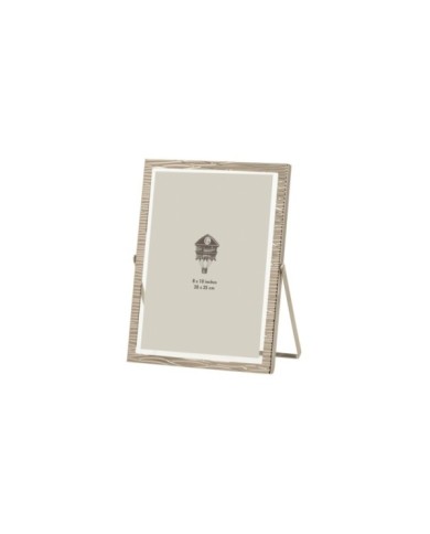 PORTAFOTOS METAL PLATEADO 20x25 CM