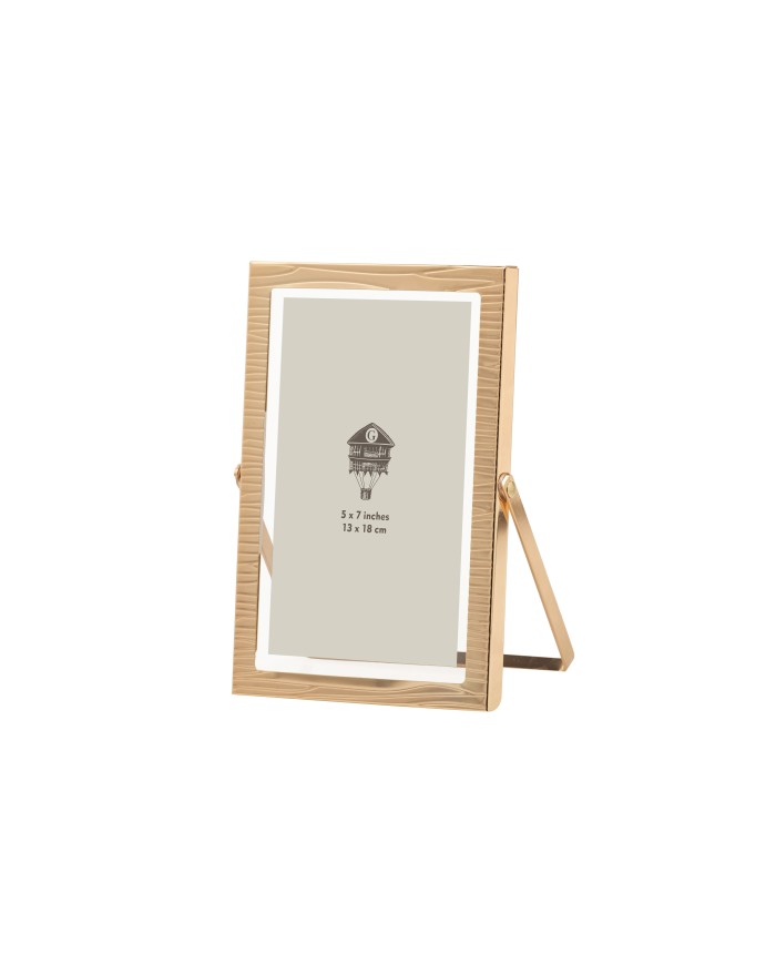 PORTAFOTOS METAL DORADO 13x18 CM