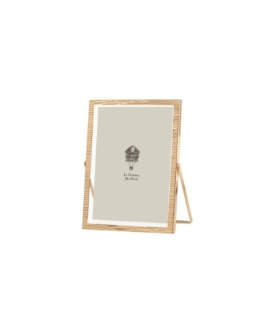 PORTAFOTOS METAL DORADO 20x25 CM