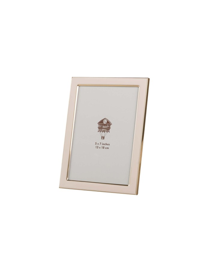 PORTAFOTOS METAL ROSA 13x18 CM