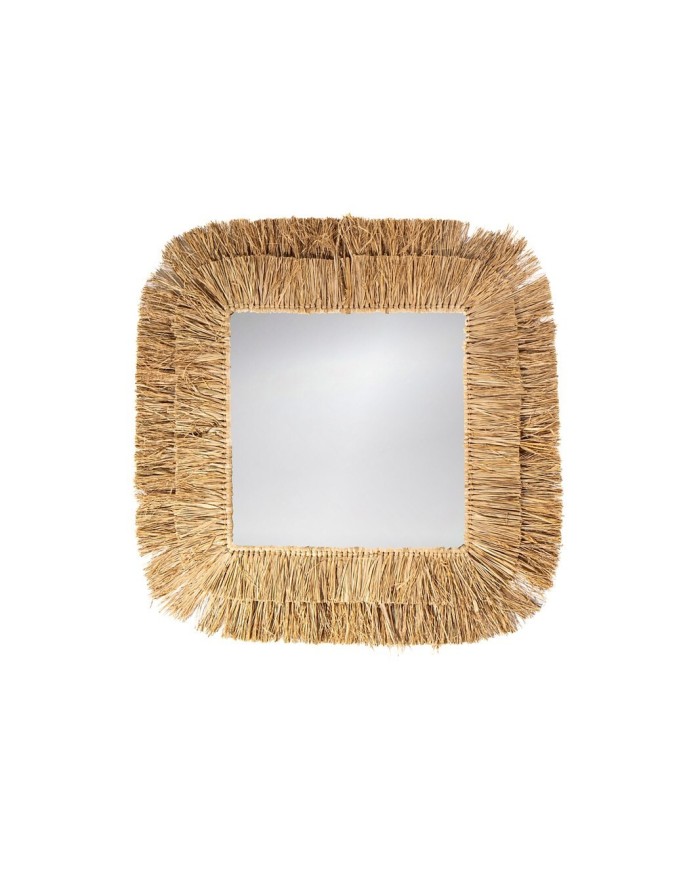 ESPEJO CUADDO. RAFIA