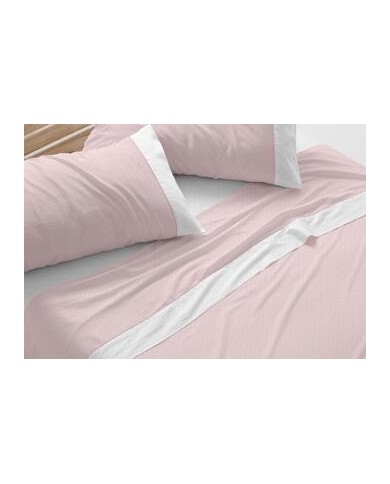 Juego de sábanas, 238 color Coral Cama de 180 cm - Claro de luna