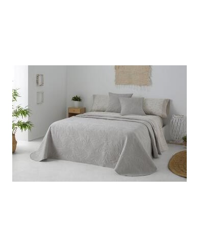 Colchas de verano 150 Gris/Blanco Cama de 105 cm - Colchas