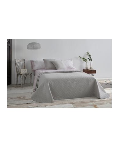 Colchas de verano 151 Gris/Blanco Cama de 150/160 cm - Colchas