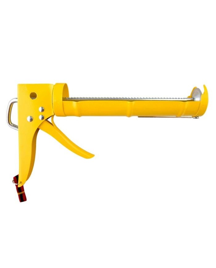 PISTOLA SILICONA ANTIGOTEO STEIN AMARILLA CON CREMALLERA