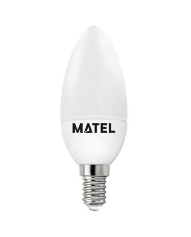 BOMB.LED VELA E14  5W.FRIA