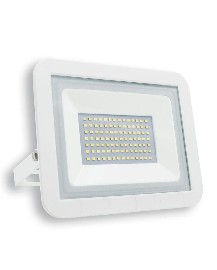 PROYECTOR LED PLANO BLANCO MATEL IP65 50W FRÍA