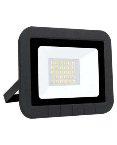 PROYECTOR LED PLANO NEGRO MATEL IP65 10W FRÍA