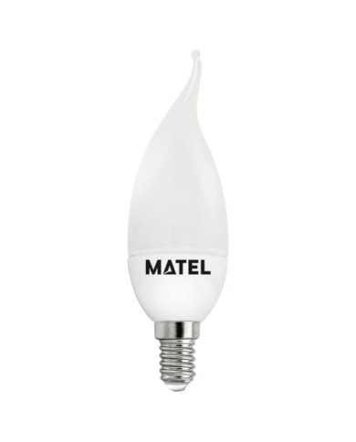 BOMB.LED VELA FLAMA E14 5W.FRIA