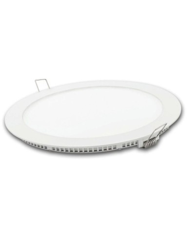 DOWNLIGHT LED REDONDO BLANCO MATEL 18W FRÍA