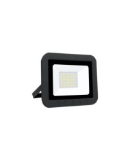 PROYECTOR LED PLANO NEGRO MATEL IP65 10W FRÍA