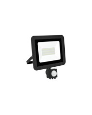 PROYECTOR LED CON SENSOR NEGRO MATEL 30W