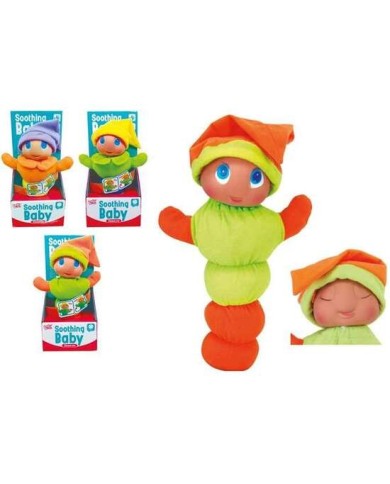 Muñeco gusano con luz y sonidos 30cm - Modelos surtidos