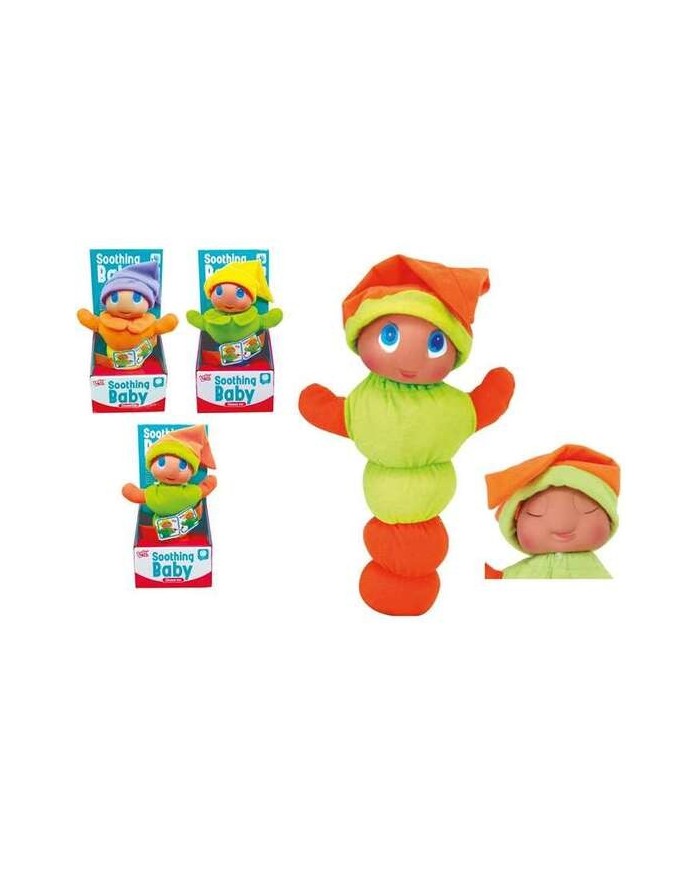 Muñeco gusano con luz y sonidos 30cm - Modelos surtidos