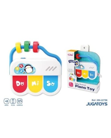 Organo musical infantil con 3 notas