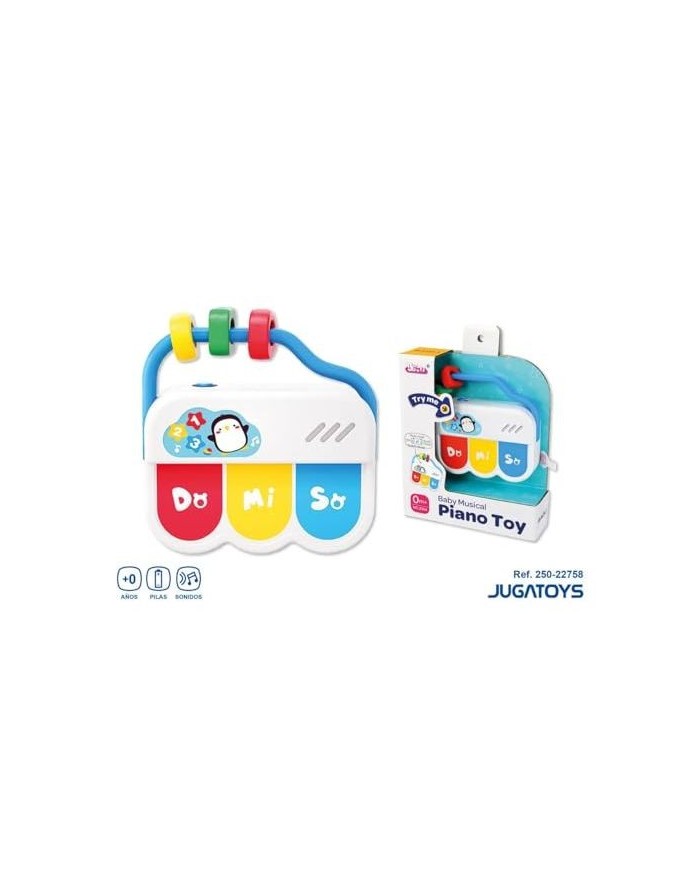 Organo musical infantil con 3 notas