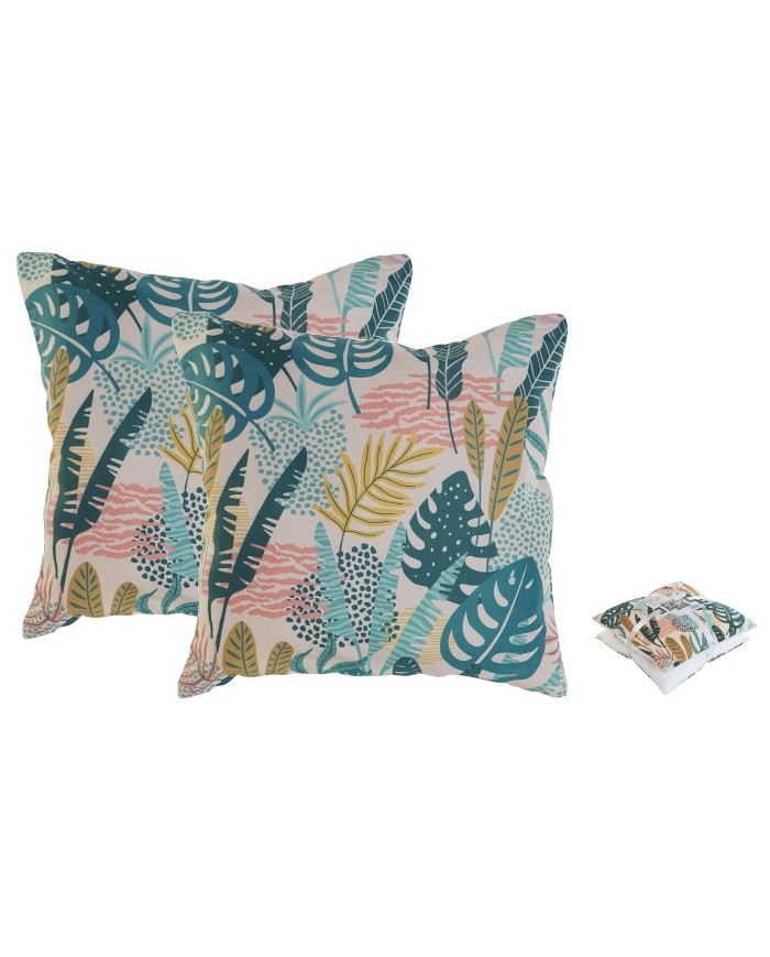 COJIN SET 2 POLIESTER 45X5X45 500 GR, SELVA