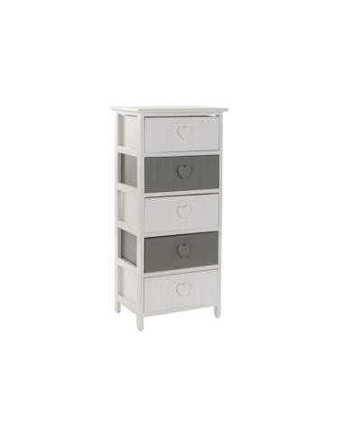 CAJONERA PAULOWNIA 40X29X90 CORAZONES