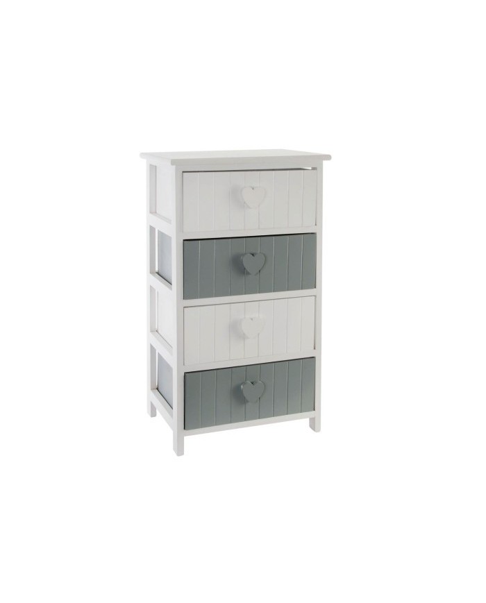 CAJONERA PAULOWNIA 40X29X73 CORAZONES