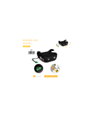 Minicuna beige gris + textil stars