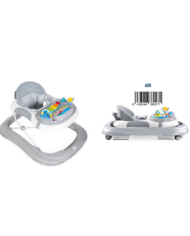 Andador Color gris acuario