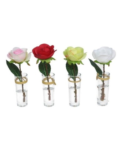 FLORERO SIMIL AGUA ROSA 19 CM (S)