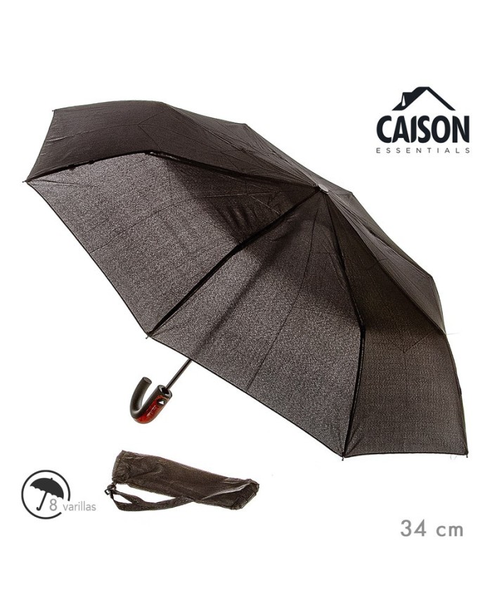 PARAGUAS PLEGABLE AUTOMATICO 8 VARILLAS
