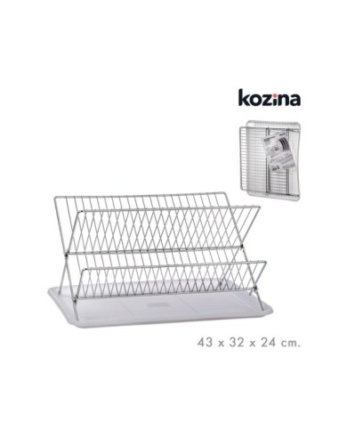 ESCURREPLATOS METAL 43 cm