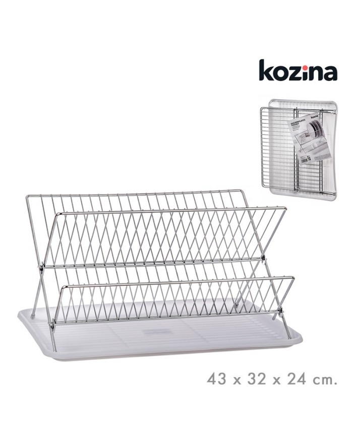 ESCURREPLATOS METAL 43 cm