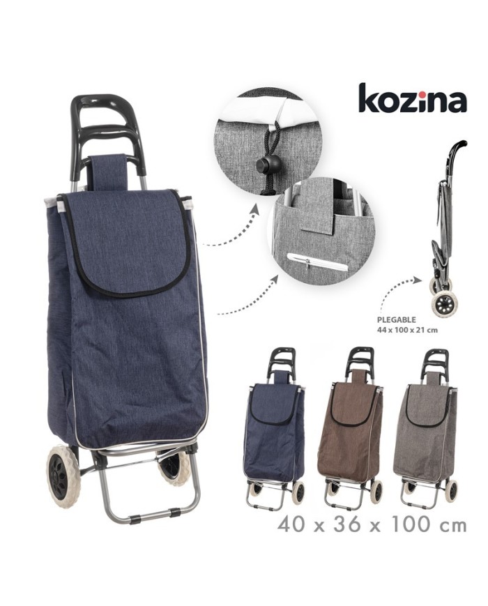 CARRO COMPRA NEUTRO SURT/3