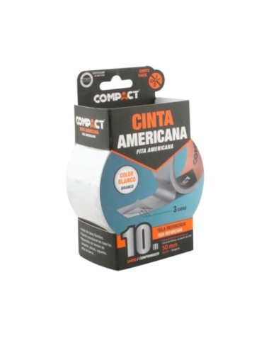 CINTA AMERICANA 10M.x50mm.BLANCA