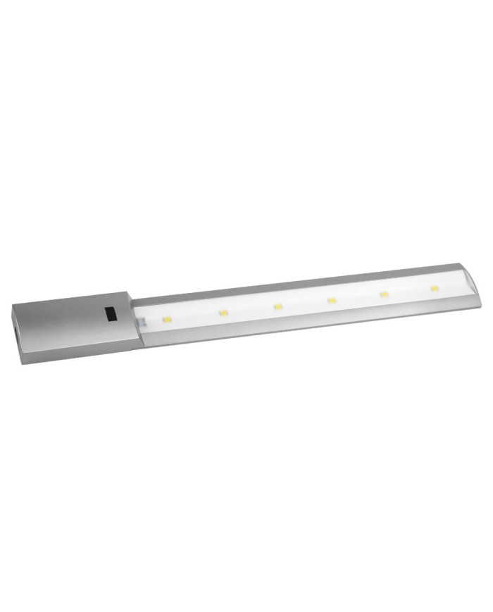 Regleta LED Plata C/SENS 44x5,5cm 7w