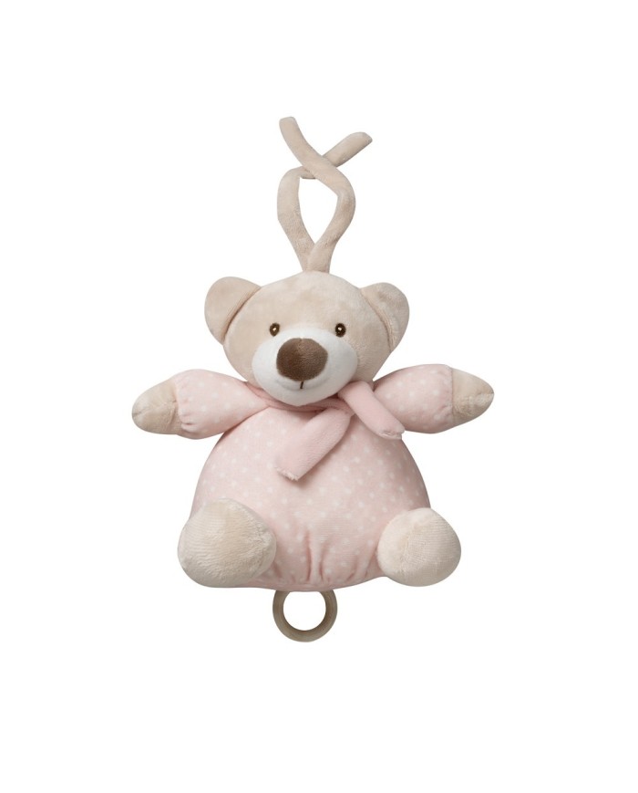 PELUCHE MUSICAL MOD OSITO ROSA