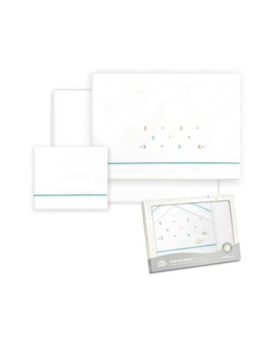 TRIPTICO COCHE ESTRELLA LUNA MULTICOLOR BCO/VERDE