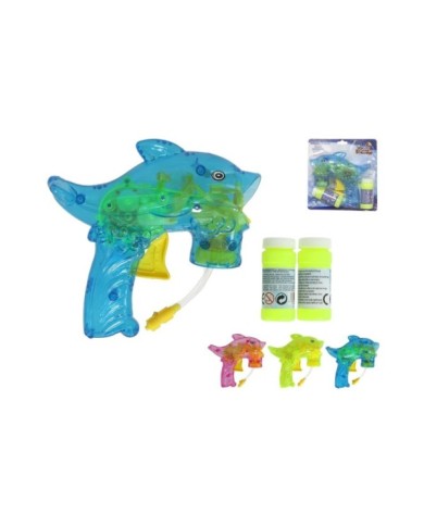 PISTOLA  POMPAS DELFIN  C/2 BOTES POMPAS