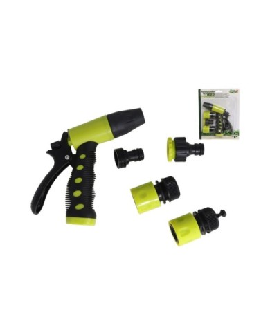 PULVERIZADOR DE RIEGO +4 ACCESORIOS 14CM