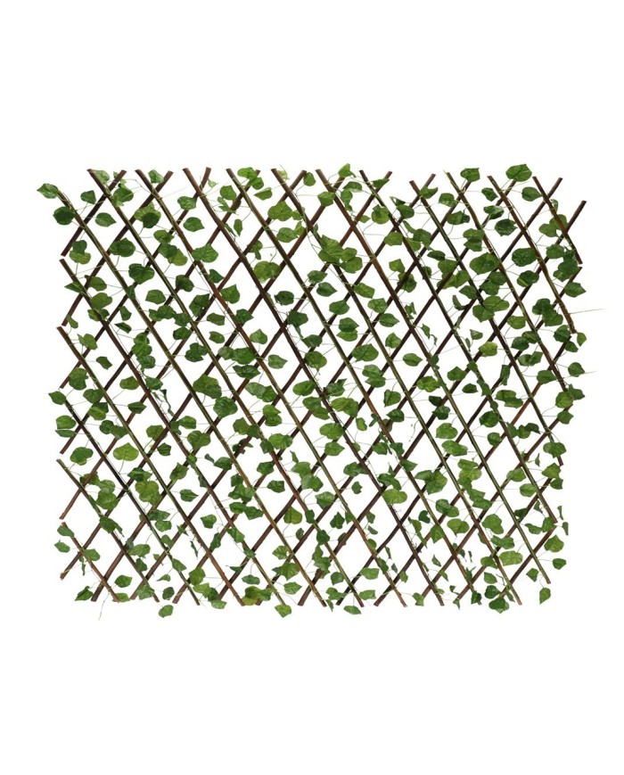 VALLA MADERA CON ENREDADERA 200X85CM