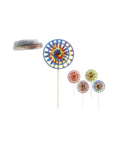 MOLINO DE VIENTO JARDÍN SPIRAL 60X34CM 4