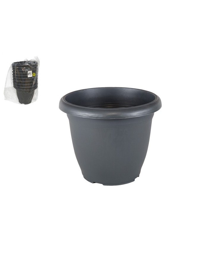 MACETERO VILLA NÂº5 3,7L 23X17 CM ANTRACI