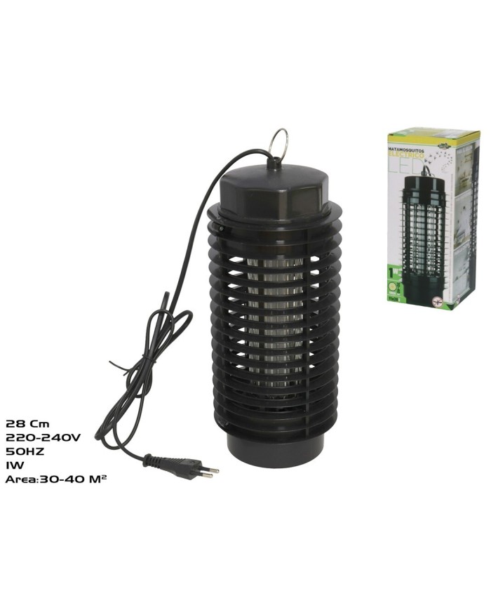 MATA MOSQUITOS ELECTRICO LED UV 1W 30-40