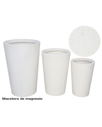 MACETERO X3 IVET KIRA MAGNESIO 60X40X40 CM